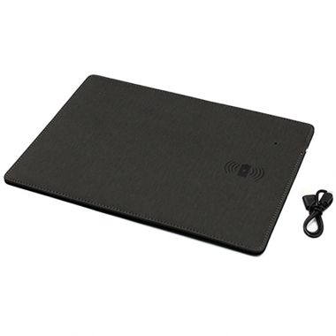 Mousepad with wireless charger